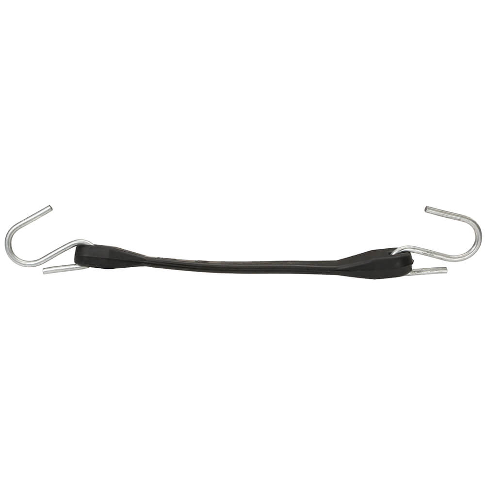 TY27280 - Adjustable Length Rubber Tarp Strap with S-Hooks, 36