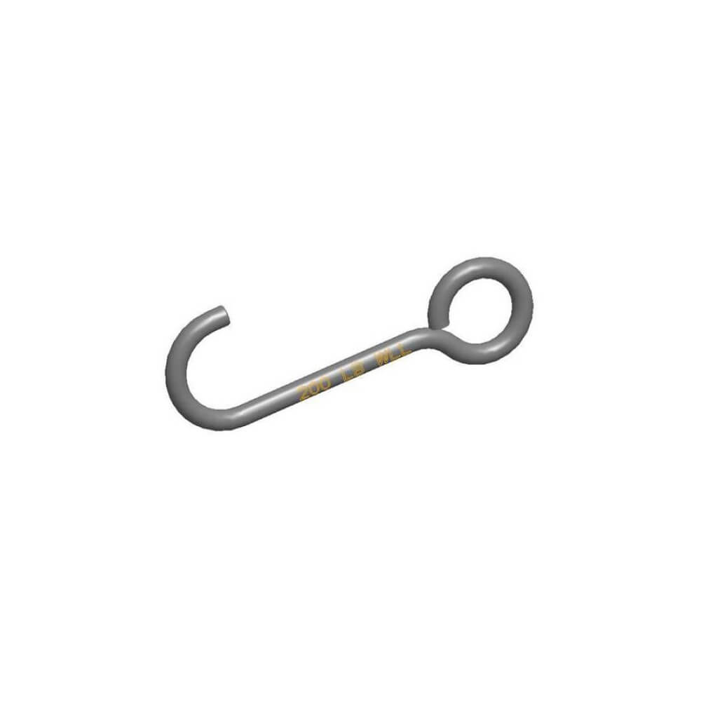 Alloy Steel J-Hooks, Eye Style B