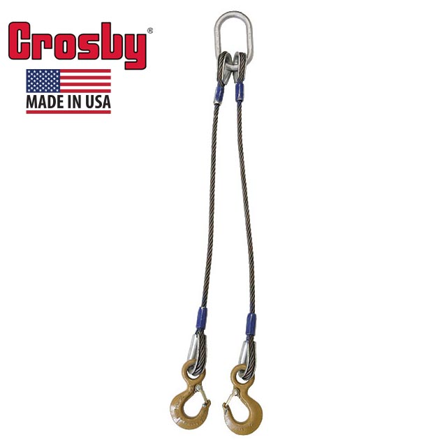 Domestic Wire Rope Slings - Crosby Wire Rope Slings