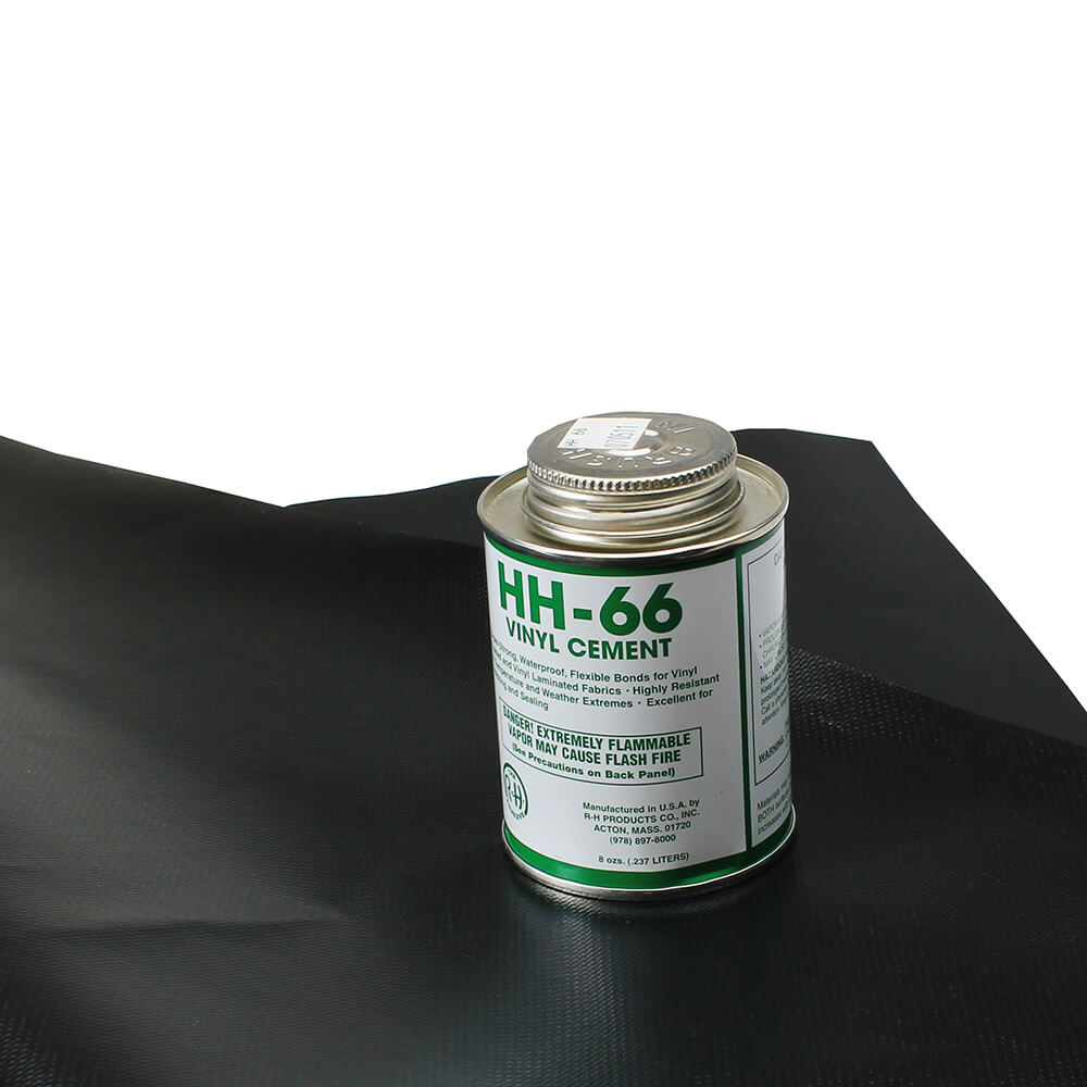 Vinyl Tarp Glue PVC Cement  HH-66 8oz Can with Applicator
