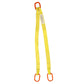 1 inchx3 foot (1 ply) Double Leg Nylon Sling w Master Link Both Ends image 2 of 2