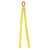 1 inchx14 foot (1 ply) Double Leg Nylon Sling w Master Link & Sewn Loop image 2 of 2