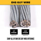 11/16" shop EHS galvanized guy wire