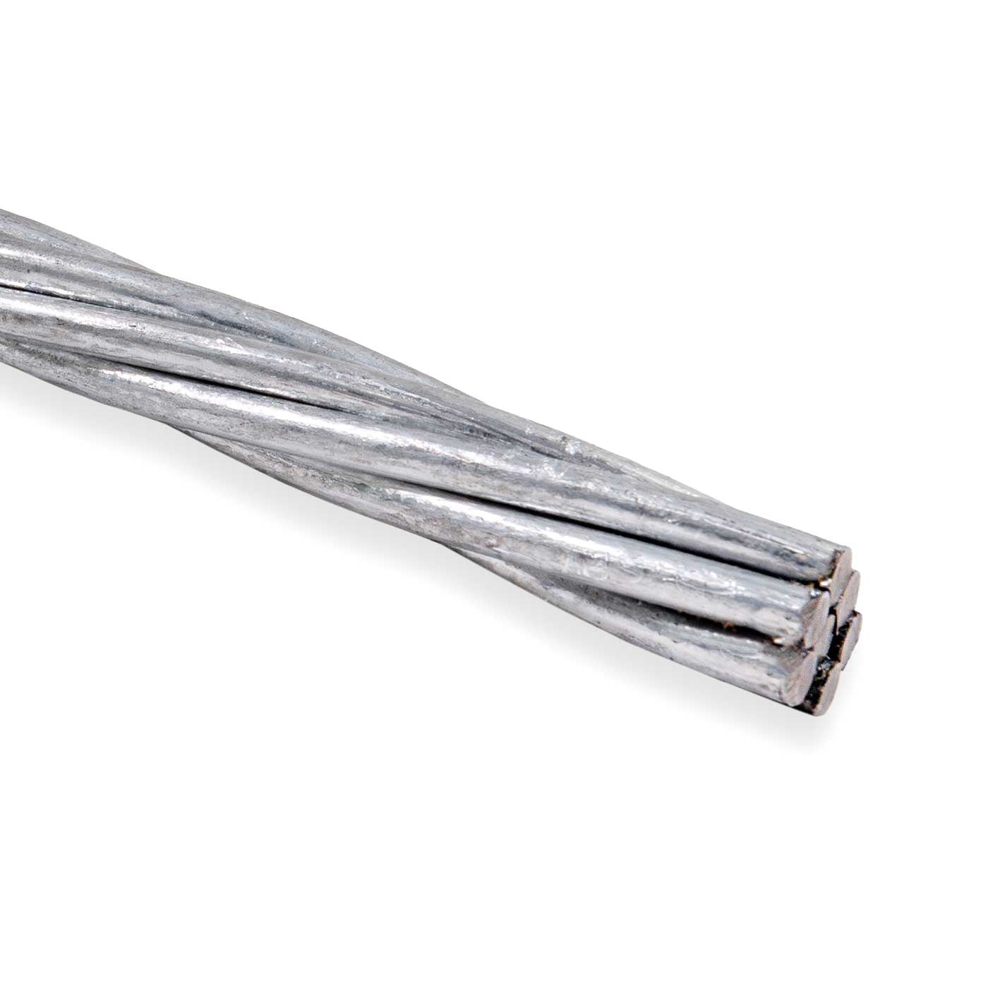 1/4" 1x7 EHS galvanized guy wire