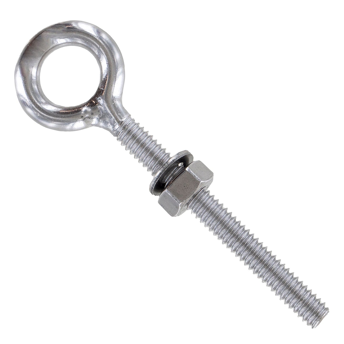 Type 316 stainless steel eye bolt image 1 of 2