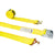  yellow 12' cambuckle strap with f track hooks