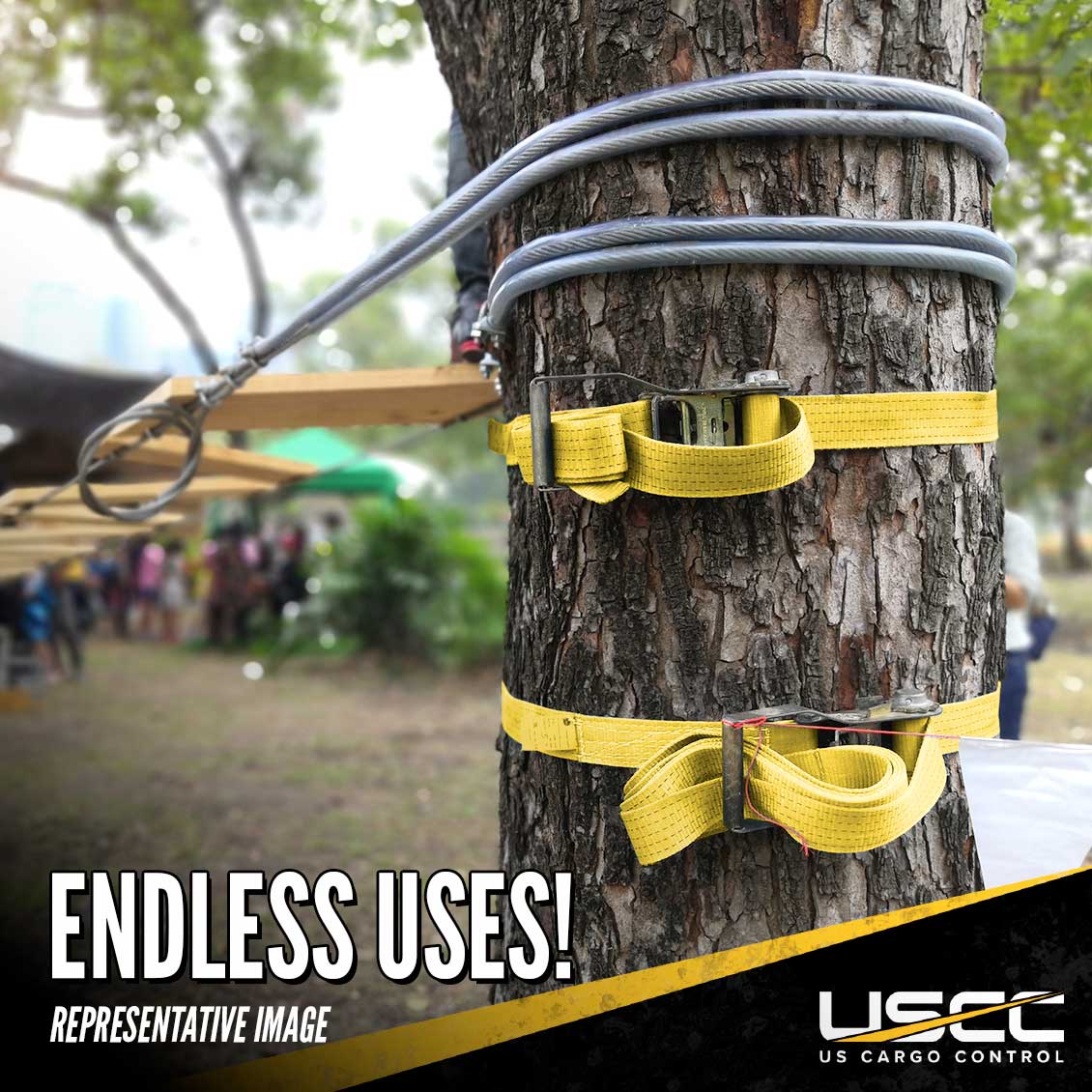 10' endless ratchet strap -  endless ratchet straps are super versatile