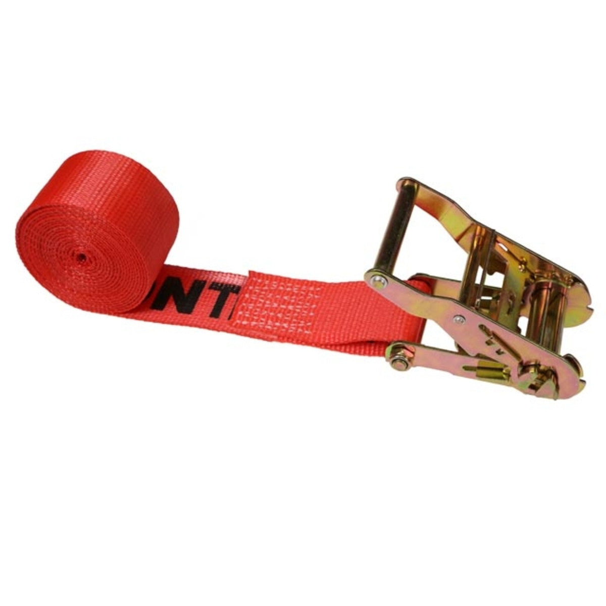 10' endless ratchet strap -  2" red endless ratchet strap