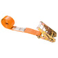 20' endless ratchet strap -  2" orange heavy duty endless ratchet strap