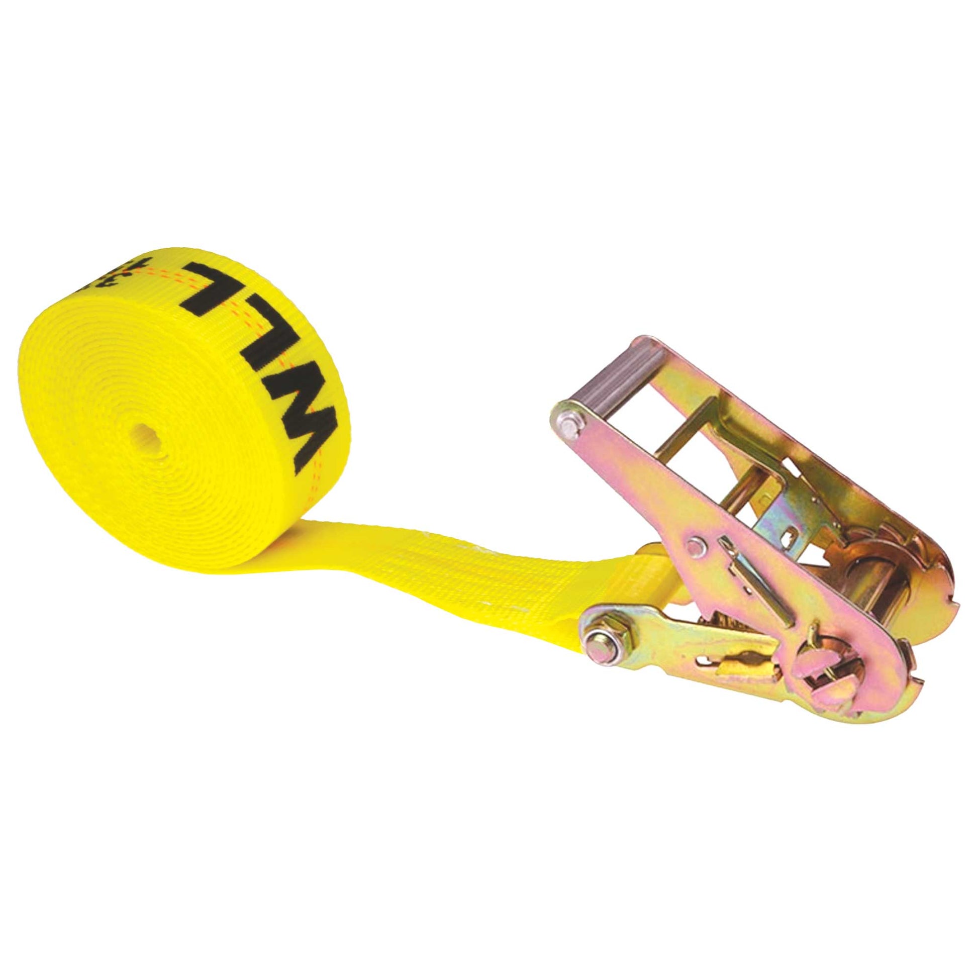 10' endless ratchet strap -  2" yellow heavy duty endless ratchet strap