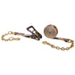 30' ratchet strap -  2" camo chain end ratchet strap