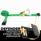 12' ratchet strap -  flat hook defender protects strap from abrasion