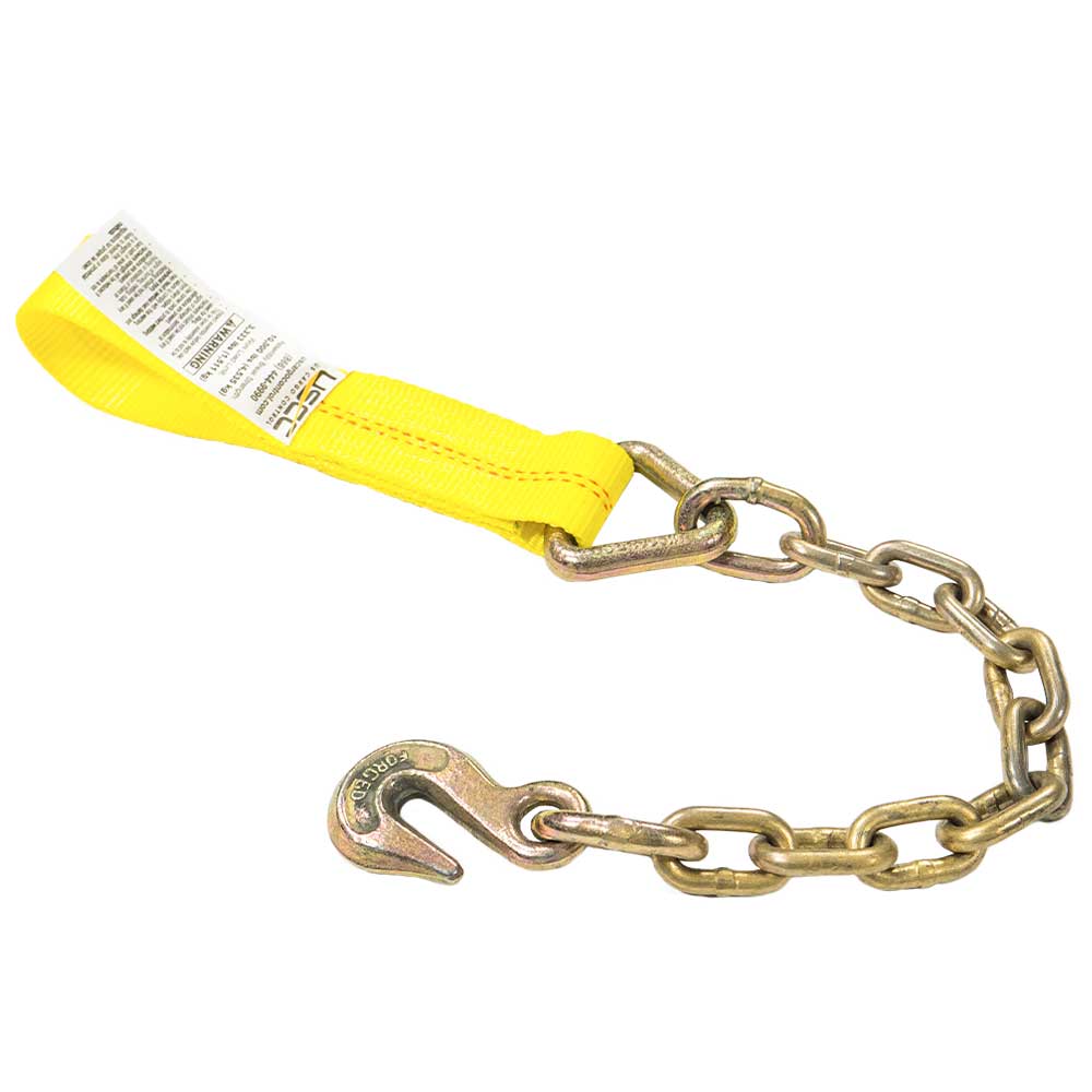 11" replacement for ratchet strap -  2" replacement chain end ratchet strap - no ratchet