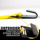 27' winch strap -  flat hook defender protects strap from abrasion