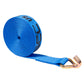 30' winch strap -  2" blue wire hook winch strap