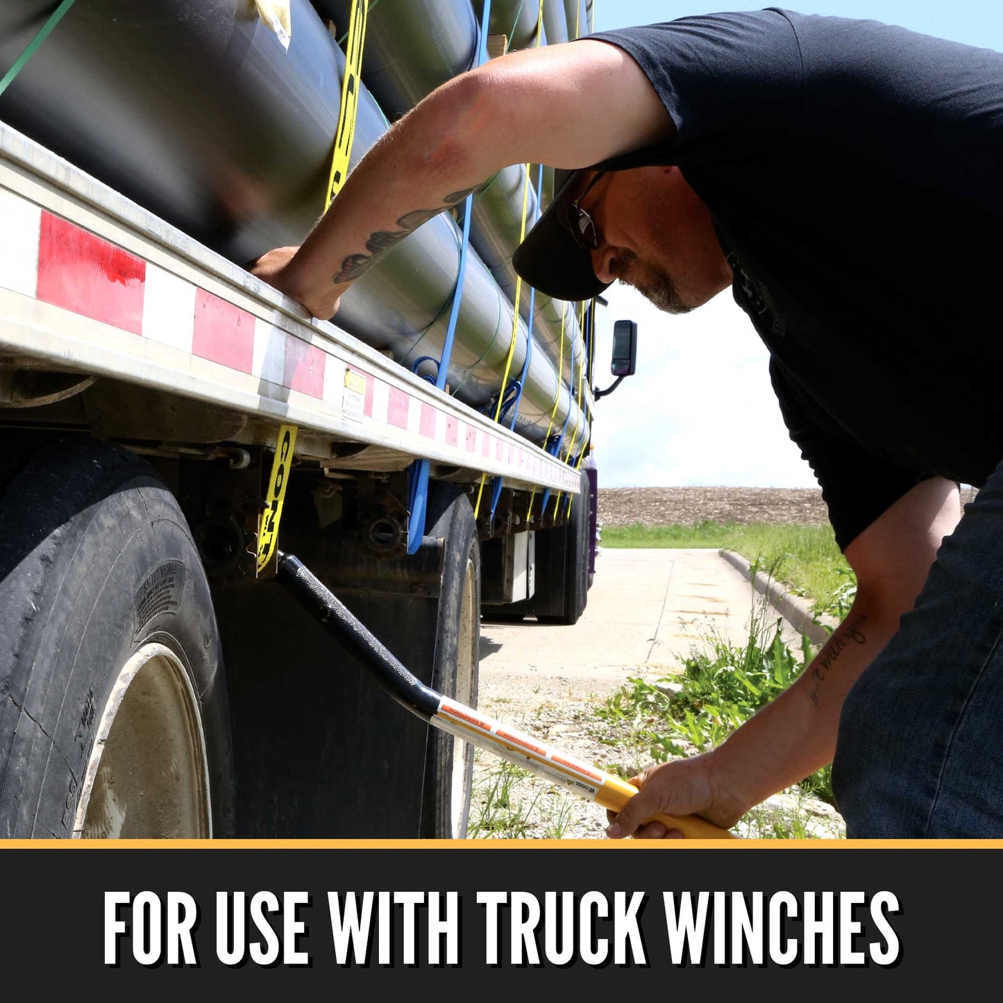 40' winch strap -  winch straps are for use with truck winches