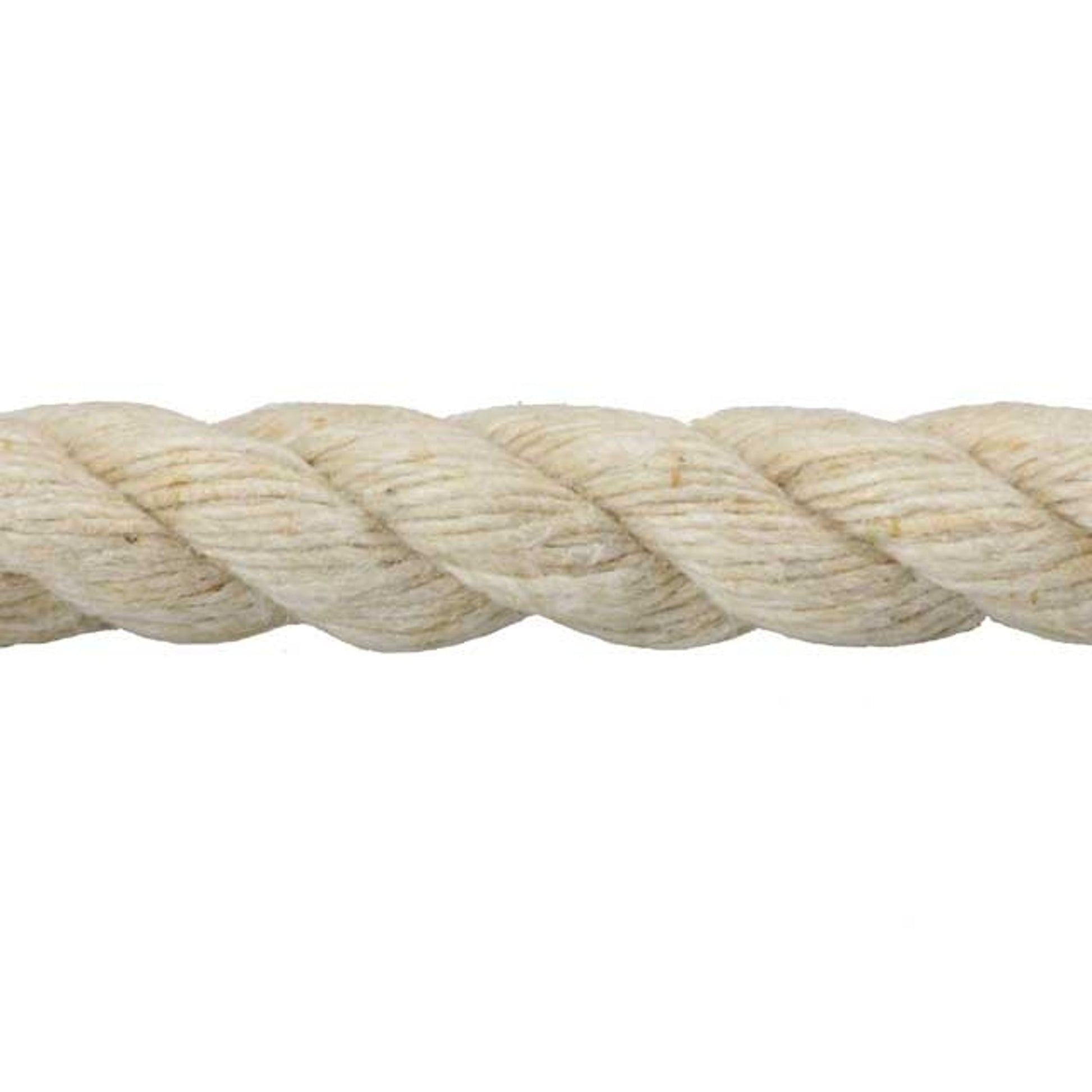 1/4 Inch Twisted Cotton Rope - Gold