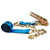 3-x-20-blue-ratchet-strap-w-chain-extensions Image 1