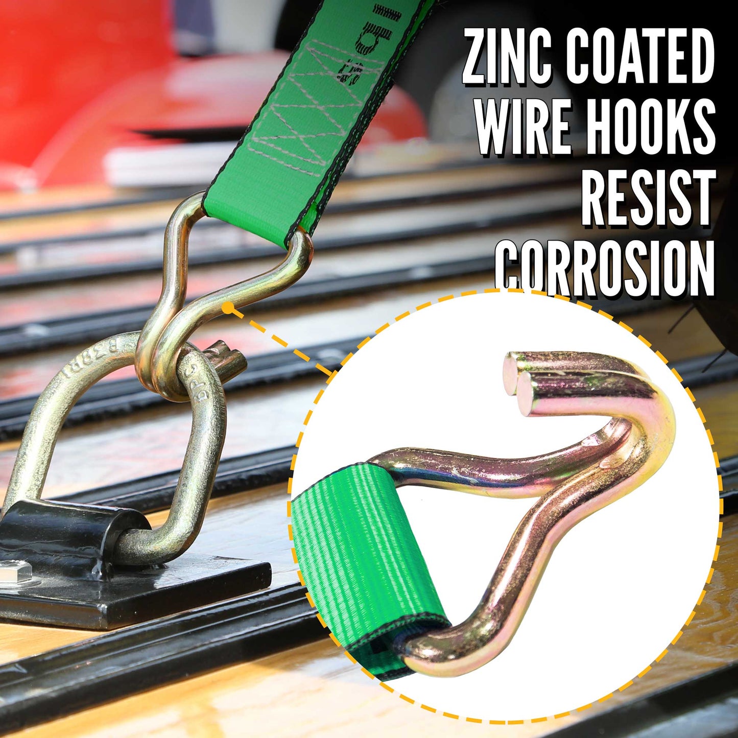 corrosion resistent wire hook