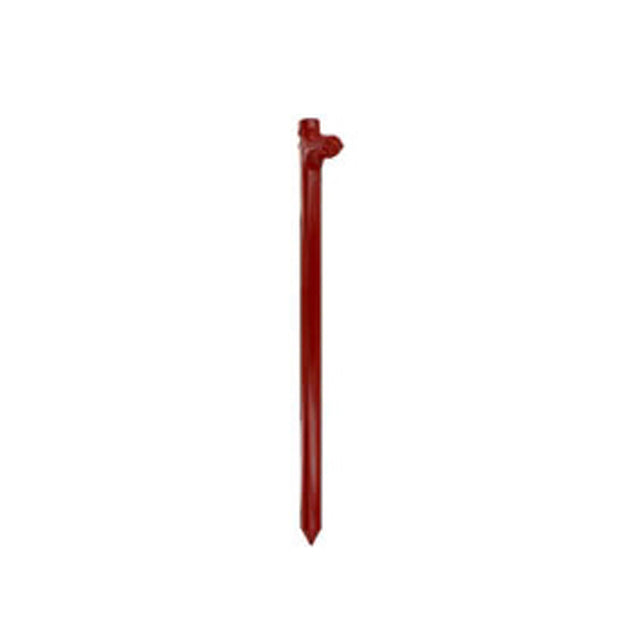 5/8 x 12 Tent Stake - Hot Forged Tent Pin - Red (NSN 8340-00-823-7451)