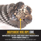 3/4" IWRC wire rope is more crush and heat resistant