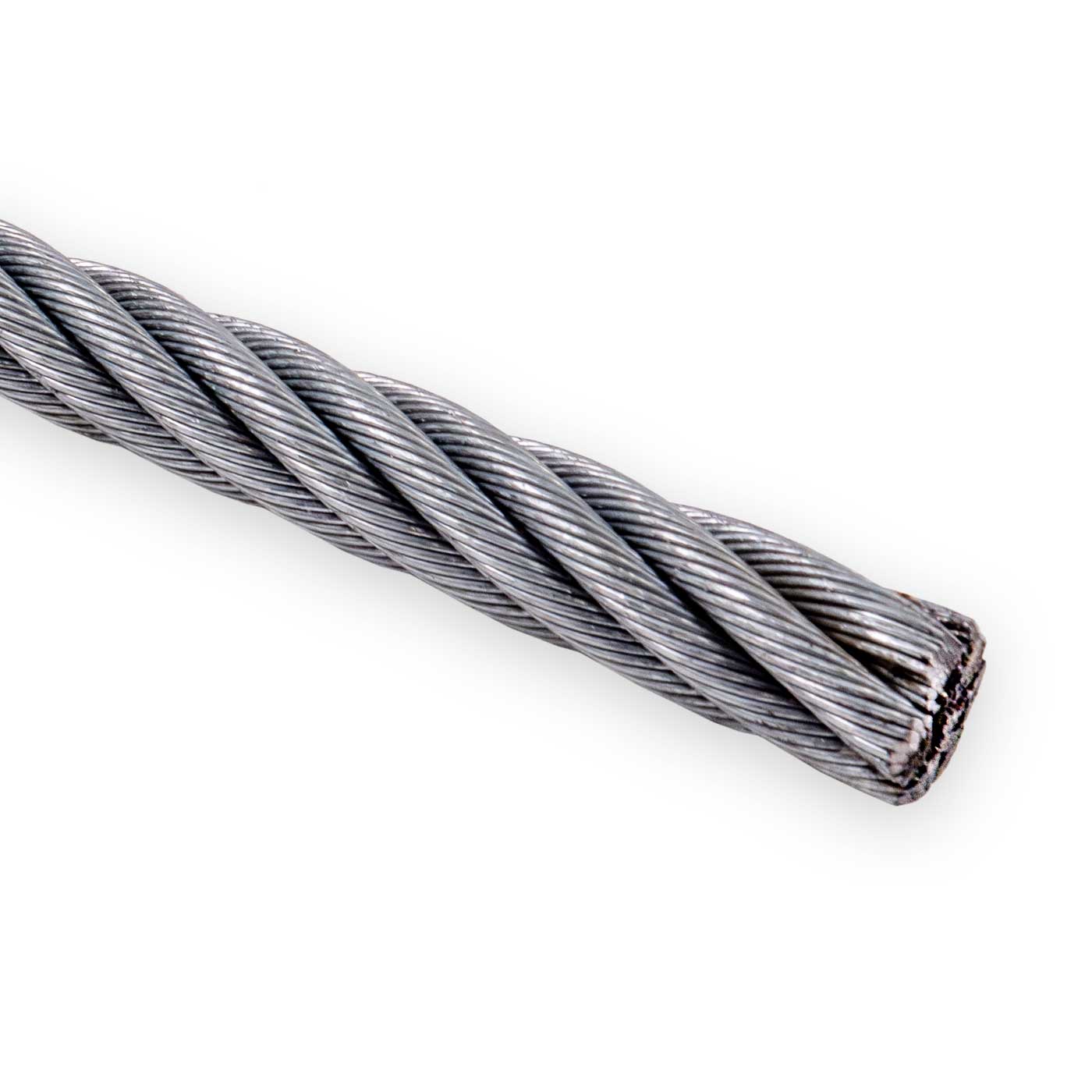 1/2" 6x37 galvanized wire rope EIPS IWRC