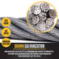 5/8" drawn galvanized wire rope is corrosion resistant