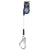 FallTech FT-X LE 8' Cable Self-Retracting Lifeline | Single-Leg | Rebar Hook | 82808SP5