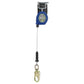 FallTech FT-X LE 8' Cable Self-Retracting Lifeline | Single-Leg | Rebar Hook | 82808SP3