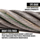 3/8" EIPS grade bright wire rope cable