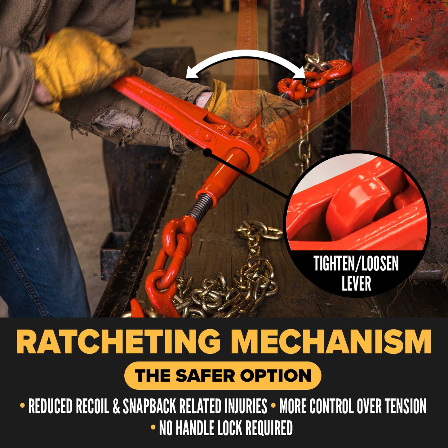 3/8" CM® Ratchet Binder | Made in USA