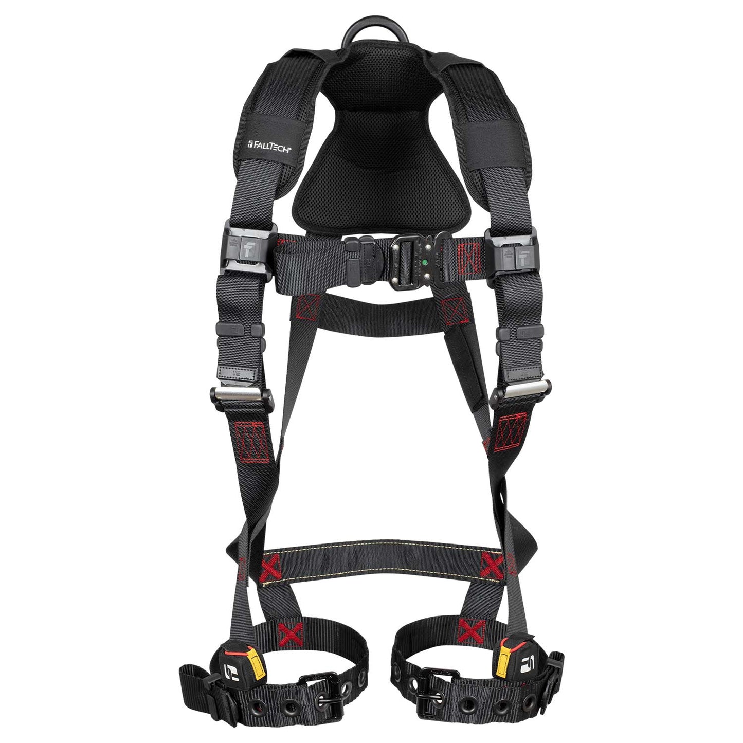 FallTech FT-Iron Full-Body Safety Harness w/ Trauma Straps | Non-Belted | XS | 8143BXS