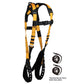 FallTech Journeyman Flex Full-Body Harness w/ Trauma Straps | Non-Belted | XL | 7021BXL