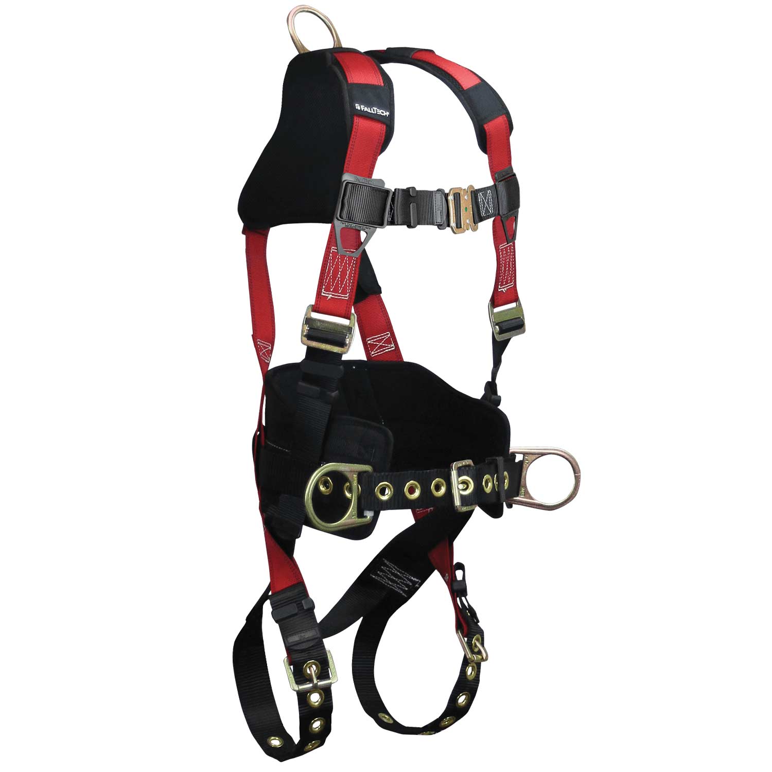 Full Body Harness Built-in Lanyard & Large Hook, Fall Protection