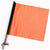 Red Jersey Safety Flag with Mounting Kit | 18