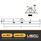 M&W 17492 basket lifting beam specs