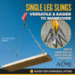 8' 5/8" single leg wire rope slings are versatile and meet all standards