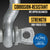 Screw Pin Anchor Shackle - Chicago Hardware - 1