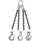 5/8" x 14' - Domestic 4 Leg Chain Sling with Crosby Foundry Hooks - Grade 100