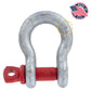 1-1/2" Crosby® Screw Pin Anchor Shackle | G-209 - 17 Ton made in USA