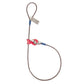 10' 1" domestic single leg sliding choker wire rope sling