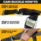  how to use a cam buckle