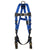 FallTech Contractor Full-Body Safety Harness | Non-Belted | UniFit (S/M/L) | 7016