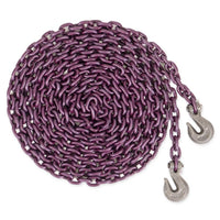 5/16" x 20' Tie Down Chain with Clevis Grab Hooks | Grade 100