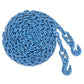 3/8" x 16' Tie Down Chain with Eye Grab Hooks | Grade 120