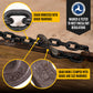 1/2" x 10' Tie Down Chain with Clevis Grab Hooks | Grade 80