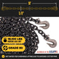 5/8" x 10' Tie Down Chain with Clevis Grab Hooks | Grade 80