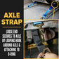 2" X 8' Blue Axle Straps 10,000 lbs  -  Set of 4