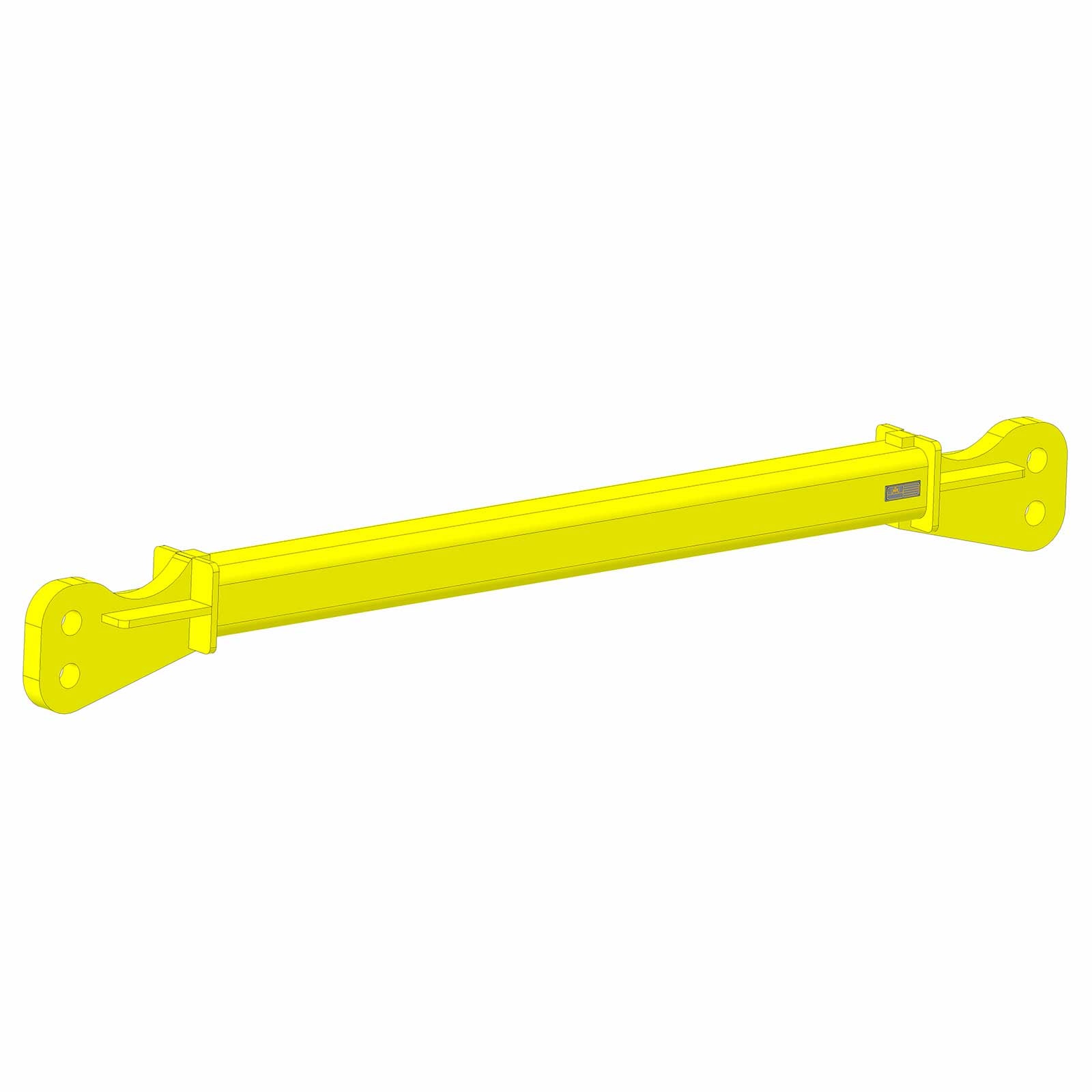 M&W heavy duty fixed length spreader beam