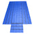 20' x 28' Heavy Duty Lumber Tarp | 6' Drop & Flap - 18 oz. Blue Tarp